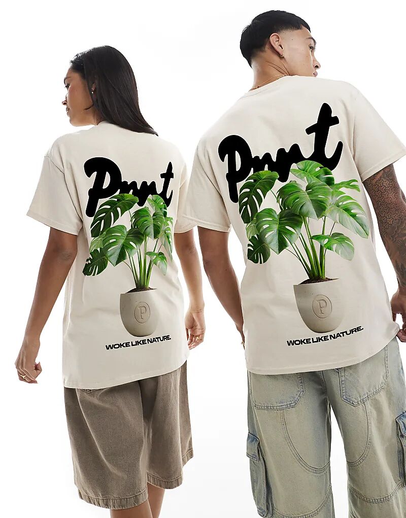 Футболка свободного кроя PRNT Woke песочного цвета
Футболка свободного кроя PRNT Woke песочного цвета