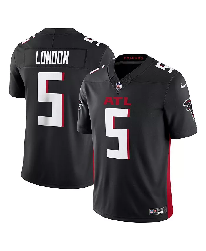 Мужская джерси Atlanta Falcons Vapor F.U.S.E. Limited черного цвета Drake London Nike
Мужская джерси Atlanta Falcons Vapor F.U.S.E. Limited черного цвета Drake London Nike