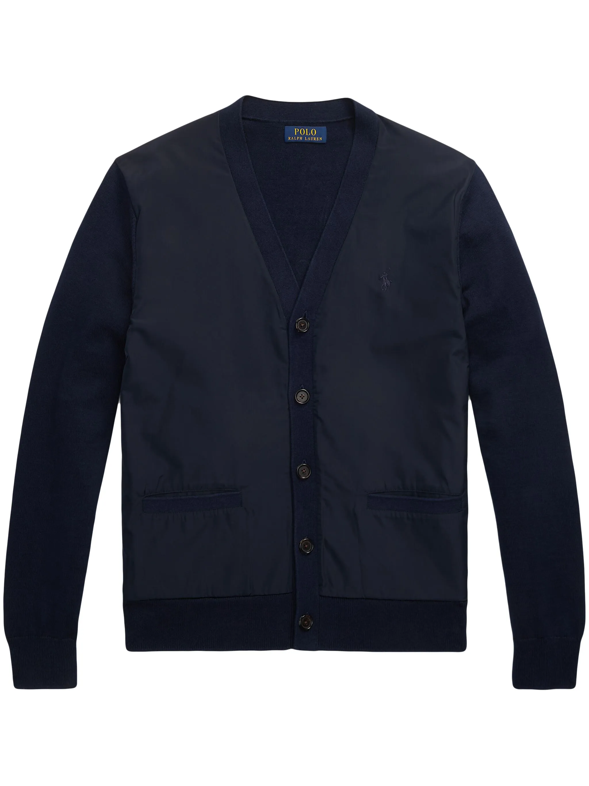 Кардиган с контрастными вставками Polo Ralph Lauren, синий
Кардиган с контрастными вставками Polo Ralph Lauren, синий