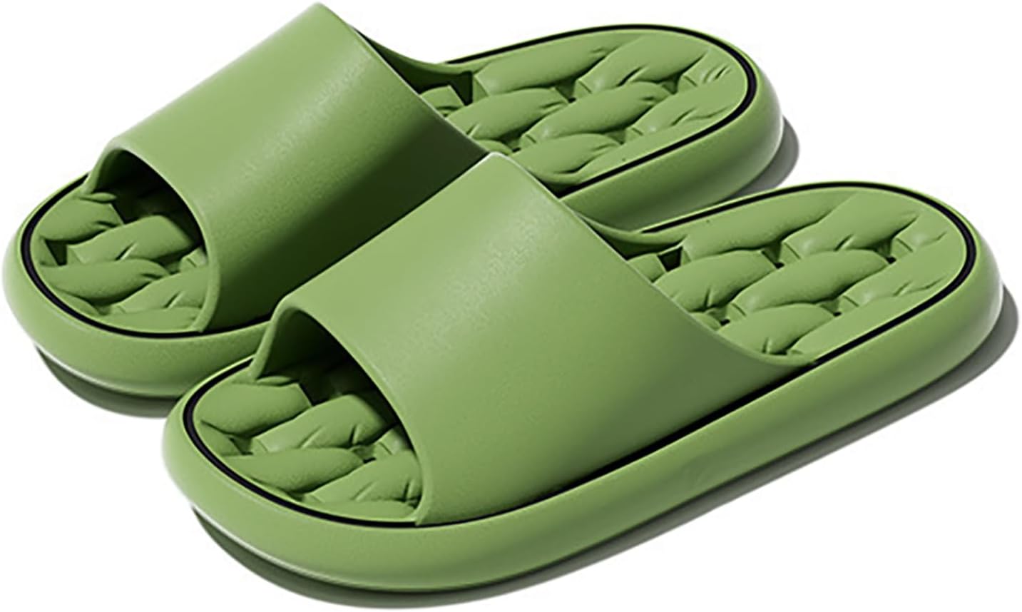 Шлепанцы Geerta 2024 Cloud Slides для женщин и мужчин, домашние тапочки с подушкой и дренажными отверстиями, мягкие, для дома, ванной, бассейна, максимальный комфорт, легкие, с толстой подошвой, нескользящие, легко чистятся, темно-зеленый
Шлепанцы Geerta 2024 Cloud Slides для женщин и мужчин, домашние тапочки с подушкой и дренажными отверстиями, мягкие, для дома, ванной, бассейна, максимальный комфорт, легкие, с толстой подошвой, нескользящие, легко чистятся, темно-зеленый