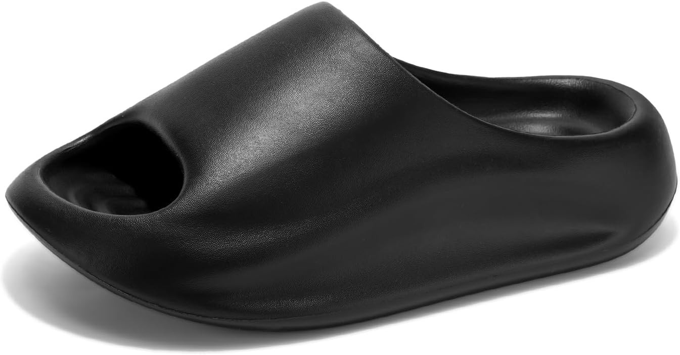 Женские и мужские шлепанцы RUNSOON Cloud - ультракомфортные платформенные сандалии-летние тапочки для дома и улицы, черный
Женские и мужские шлепанцы RUNSOON Cloud - ультракомфортные платформенные сандалии-летние тапочки для дома и улицы, черный