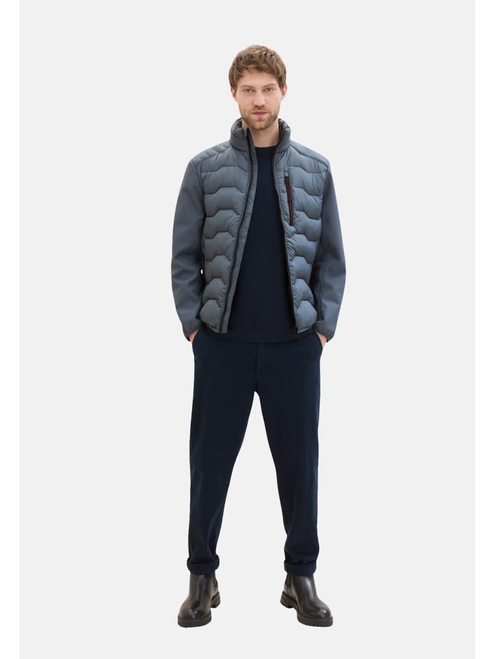 Стеганая куртка Tom Tailor, синий
Стеганая куртка Tom Tailor, синий