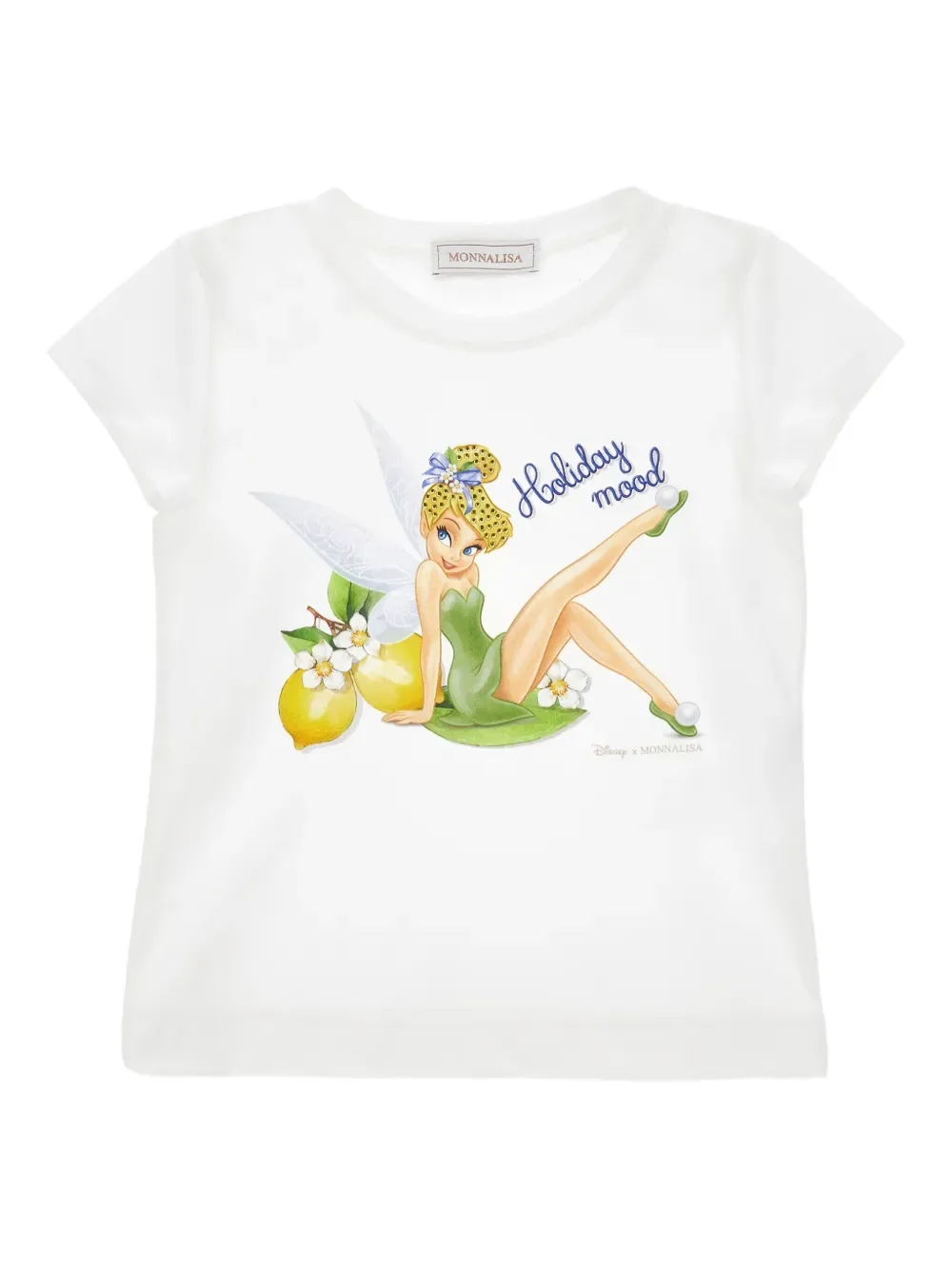 Футболка с принтом Tinker Bell Monnalisa, белый
Футболка с принтом Tinker Bell Monnalisa, белый