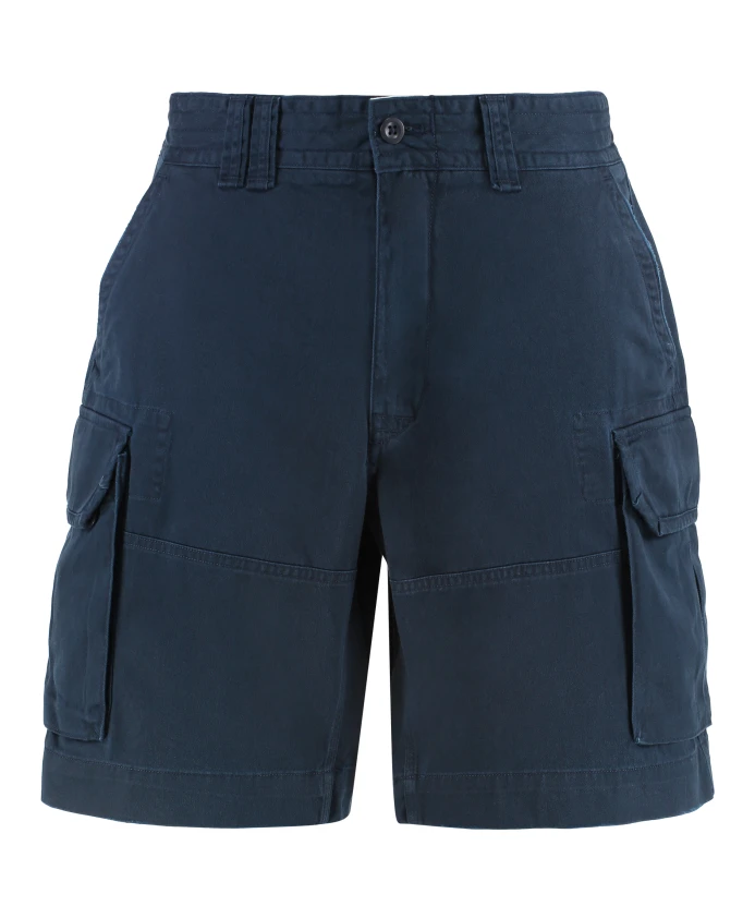 Хлопковые шорты-бермуды Polo Ralph Lauren, синий
Хлопковые шорты-бермуды Polo Ralph Lauren, синий