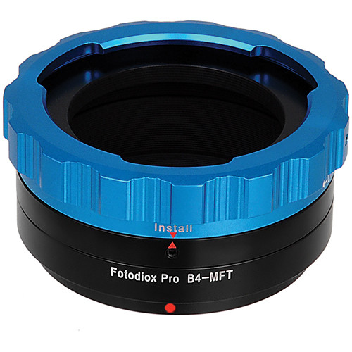 Адаптер для крепления объектива FotodioX Adapter for 2/3" B4 Lens to Micro Four Thirds
Адаптер для крепления объектива FotodioX Adapter for 2/3" B4 Lens to Micro Four Thirds