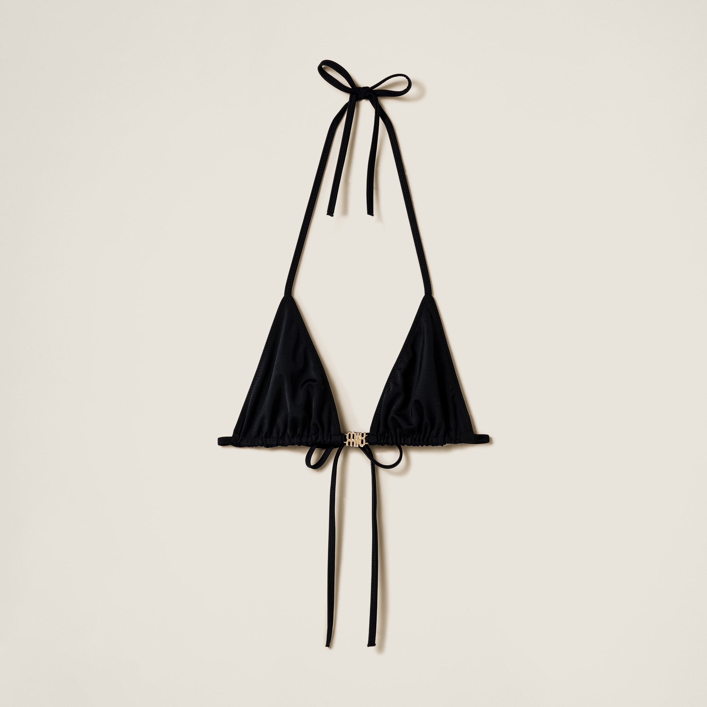 Бюстгальтер из джерси MIU MIU, черный
Бюстгальтер из джерси MIU MIU, черный