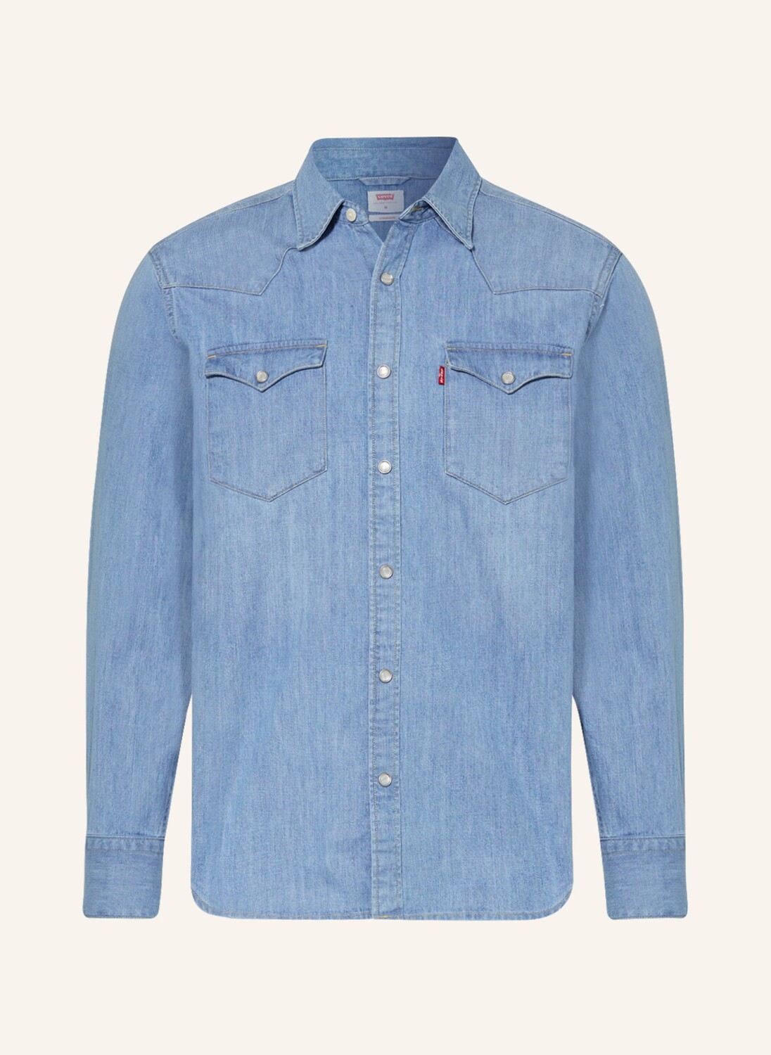Джинсовая рубашка стандартного кроя Levi'S, индиго
Джинсовая рубашка стандартного кроя Levi'S, индиго