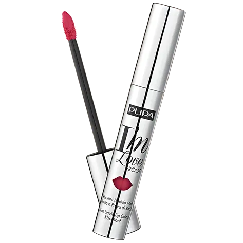 Жидкая матовая помада 009 red pop Pupa I’M Loveproof, 2,7 мл
Жидкая матовая помада 009 red pop Pupa I’M Loveproof, 2,7 мл