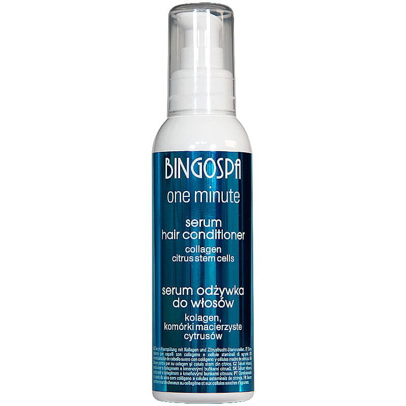 Быстрый кондиционер для волос с коллагеном и стволовыми клетками цитрусовых BINGOSPA за одну минуту
Быстрый кондиционер для волос с коллагеном и стволовыми клетками цитрусовых BINGOSPA за одну минуту