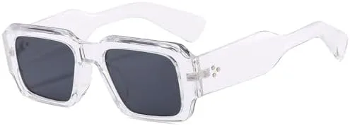 Ретро минималистичные солнцезащитные очки с защитой от солнца, популярные модные солнцезащитные очки для женщин, прозрачные, один размер MTZJH, One Color
Ретро минималистичные солнцезащитные очки с защитой от солнца, популярные модные солнцезащитные очки для женщин, прозрачные, один размер MTZJH, One Color