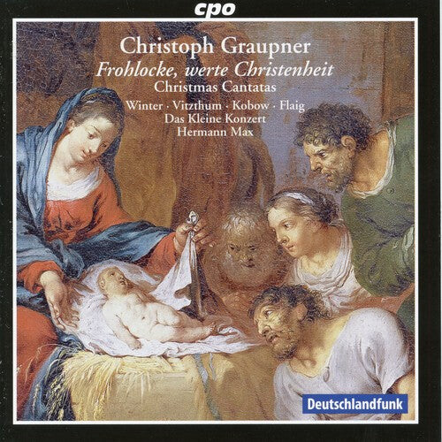 CD диск Graupner / Winter / Das Kleine Konzert / Max: Christmas Cantatas
CD диск Graupner / Winter / Das Kleine Konzert / Max: Christmas Cantatas