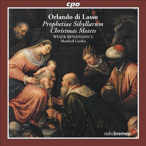 CD диск Lasso / Weser Renaissance Bremen / Cordes: Prophetiae Sibyllarum / Christmas Motets
CD диск Lasso / Weser Renaissance Bremen / Cordes: Prophetiae Sibyllarum / Christmas Motets