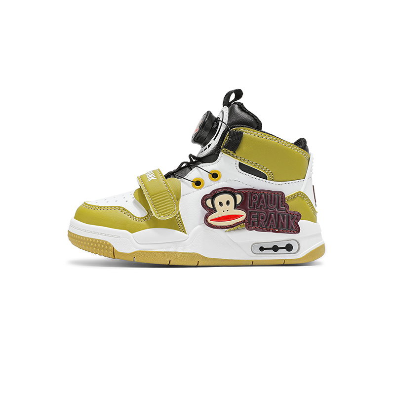 Скользоустойчивые амортизирующие кроссовки Mid Top для скейтбординга с устойчивостью к истиранию Kids PAUL FRANK, черно-белые
Скользоустойчивые амортизирующие кроссовки Mid Top для скейтбординга с устойчивостью к истиранию Kids PAUL FRANK, черно-белые