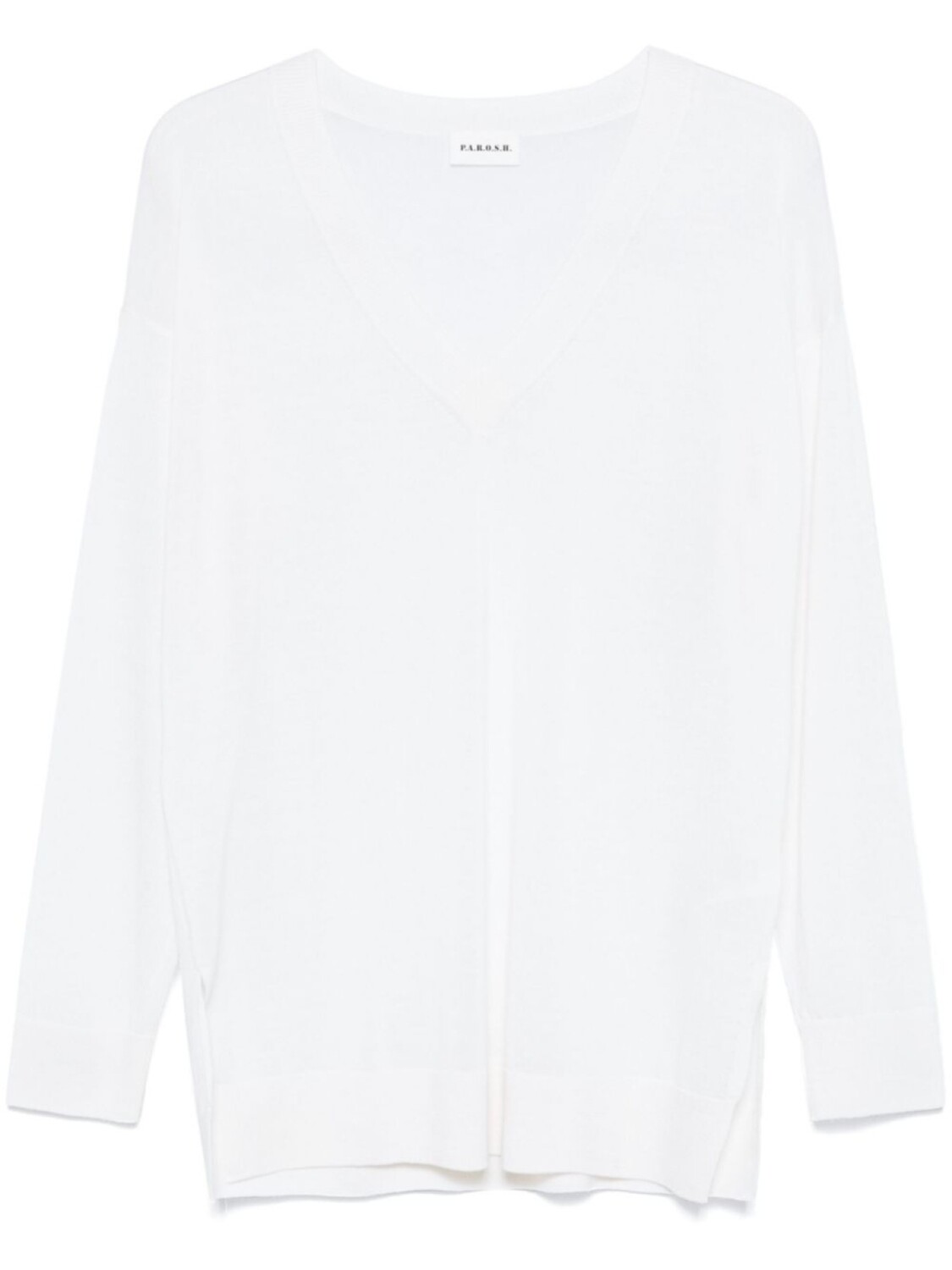 P.A.R.O.S.H. свитер с V-образным вырезом, белый
P.A.R.O.S.H. свитер с V-образным вырезом, белый