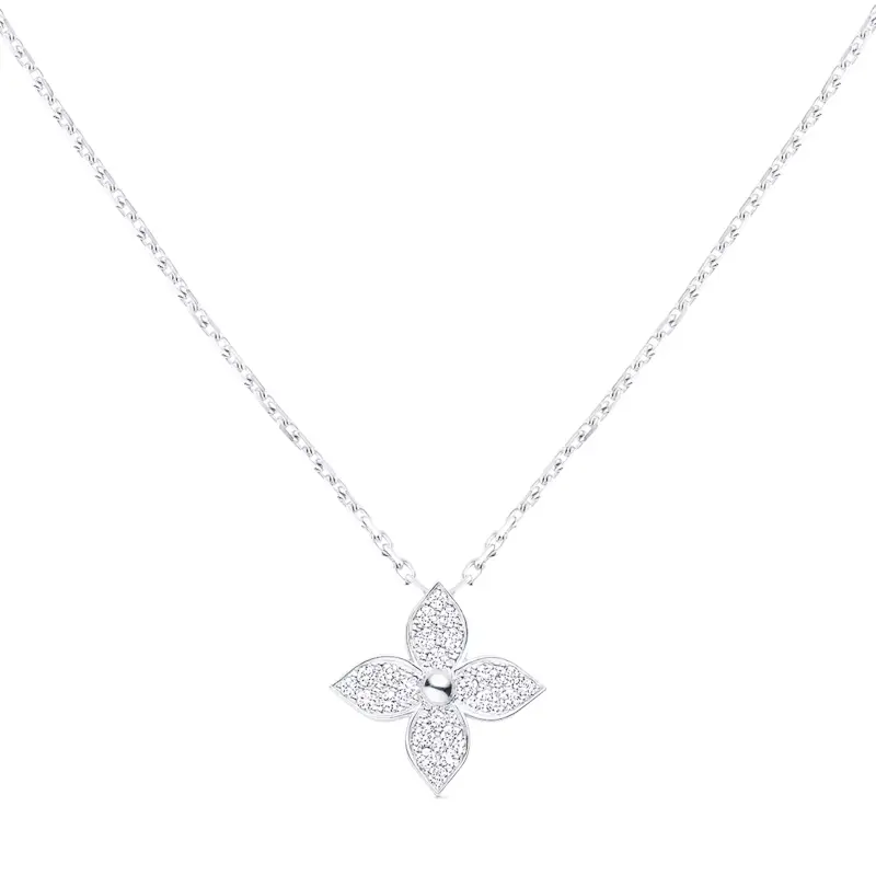 LOUIS VUITTON Кулон Idylle Blossom из белого золота с бриллиантами
LOUIS VUITTON Кулон Idylle Blossom из белого золота с бриллиантами