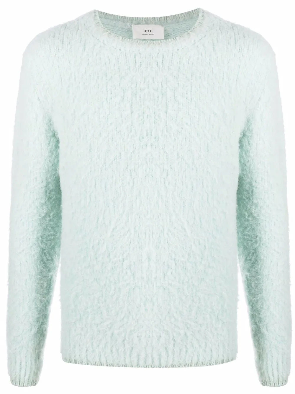 Джемпер с круглым вырезом AMI Paris, зеленый
Джемпер с круглым вырезом AMI Paris, зеленый