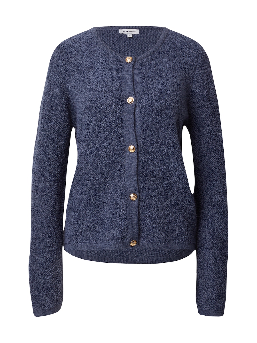 Вязаный кардиган MORE & MORE, темно-синий
Вязаный кардиган MORE & MORE, темно-синий