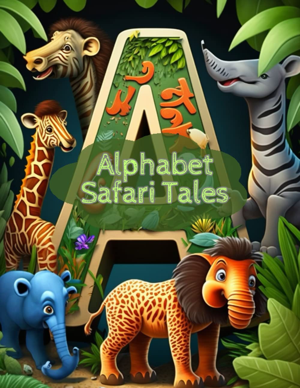 Alphabet Safari Tales: Exploring Letters with Animals, Stories, Nursery Rhymes, Coloring! with 158 Pages (Independently published)
Alphabet Safari Tales: Exploring Letters with Animals, Stories, Nursery Rhymes, Coloring! with 158 Pages (Independently published)