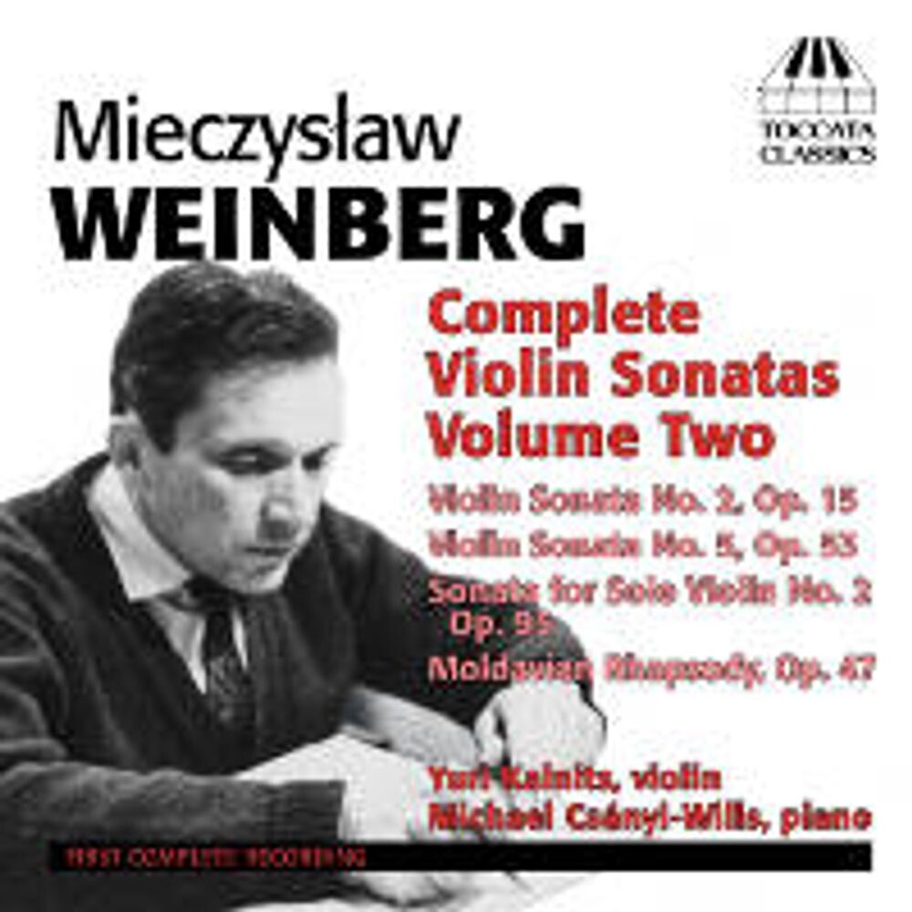 Диск CD Complete Violin Sonatas Vol. 2 - Mieczyslaw Weinberg
Диск CD Complete Violin Sonatas Vol. 2 - Mieczyslaw Weinberg