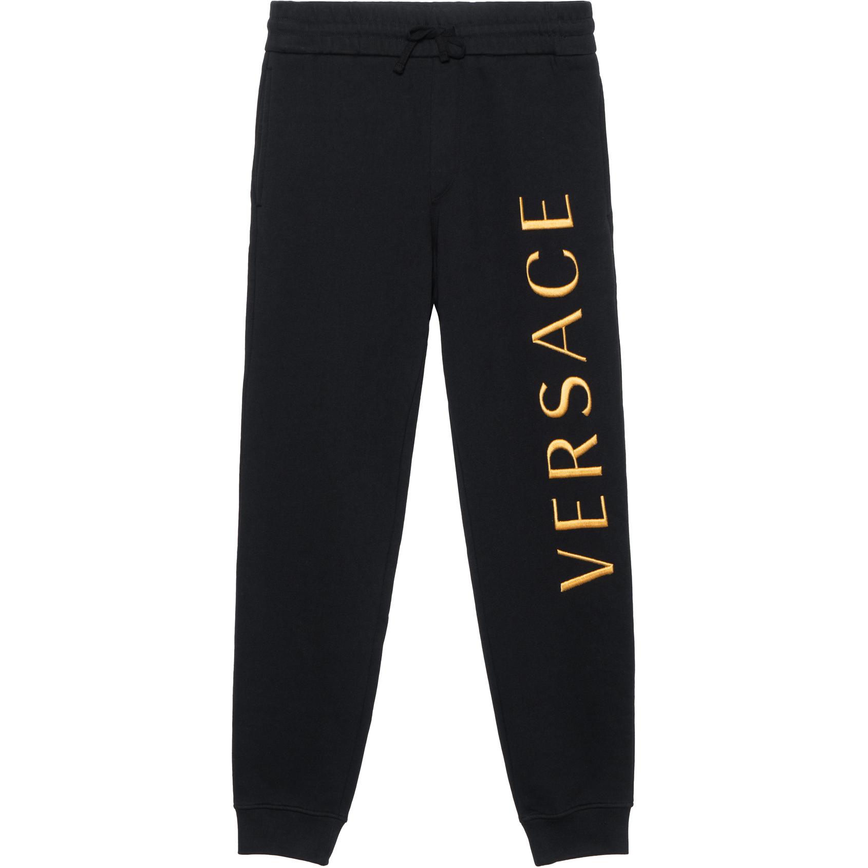 Спортивные штаны с логотипом VERSACE, черные
Спортивные штаны с логотипом VERSACE, черные