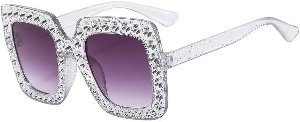 Квадратные солнцезащитные очки со стразами для женщин, большие солнцезащитные очки с кристаллами, винтажные, с защитой от УФ-излучения UV400, в стиле уличной моды LXLHWN, One Color
Квадратные солнцезащитные очки со стразами для женщин, большие солнцезащитные очки с кристаллами, винтажные, с защитой от УФ-излучения UV400, в стиле уличной моды LXLHWN, One Color