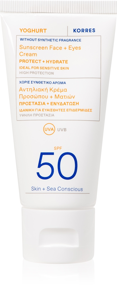 Солнцезащитный крем с йогуртом для лица и области вокруг глаз Korres, spf 50 50 мл
Солнцезащитный крем с йогуртом для лица и области вокруг глаз Korres, spf 50 50 мл