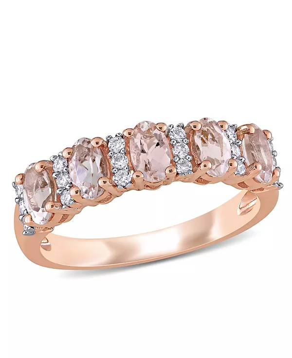 Кольцо-Полумесяц с морганитом (1 карат tw) и бриллиантом (1/6 карата tw) из 14-каратного розового золота Macy'S, morganite
Кольцо-Полумесяц с морганитом (1 карат tw) и бриллиантом (1/6 карата tw) из 14-каратного розового золота Macy'S, morganite