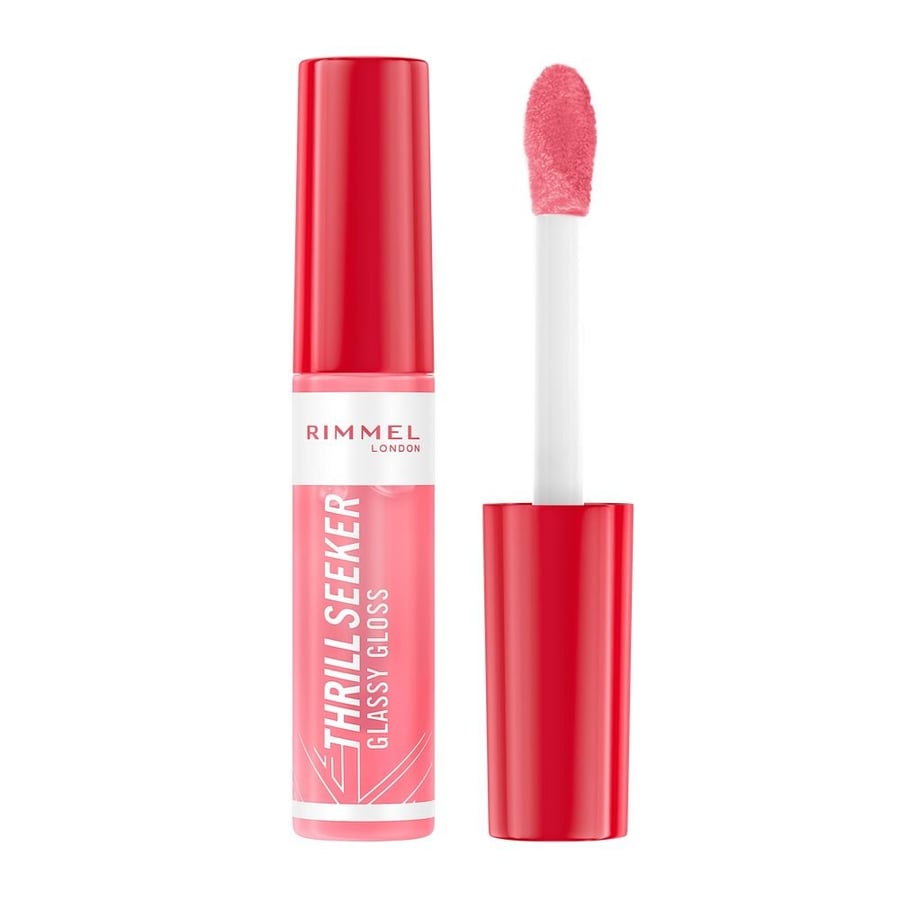 Rimmel Thrill Seeker Glassy Gloss блеск для губ с аппликатором XXL 500 Pine to the Apple, 10 мл 
Rimmel Thrill Seeker Glassy Gloss блеск для губ с аппликатором XXL 500 Pine to the Apple, 10 мл