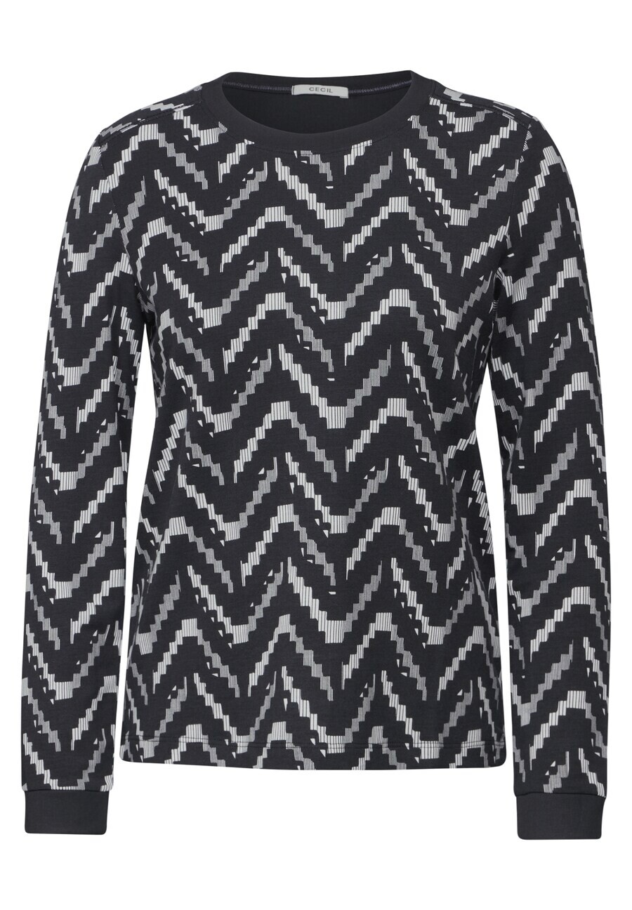 Лонгслив CECIL Shirt, черный
Лонгслив CECIL Shirt, черный