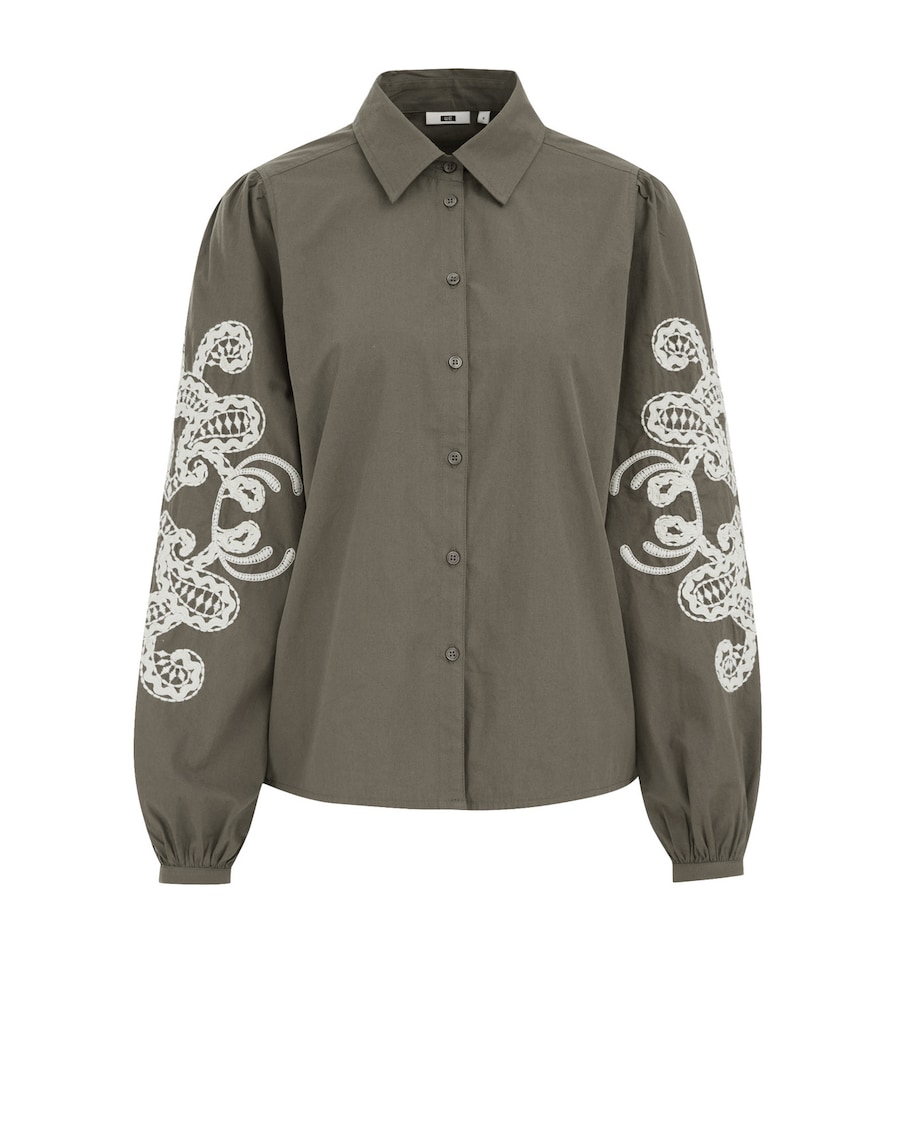 Блуза WE Fashion, сепия
Блуза WE Fashion, сепия