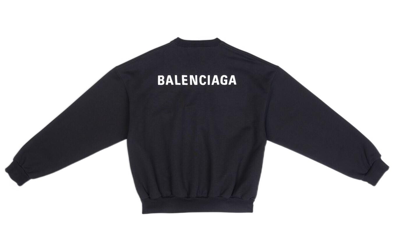 Толстовка унисекс черная Balenciaga, черный
Толстовка унисекс черная Balenciaga, черный