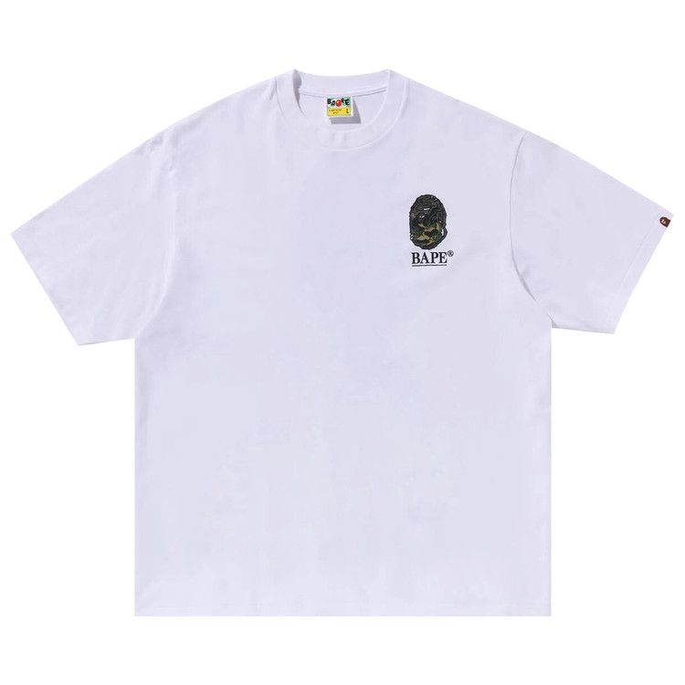 Футболка BAPE Camo Stone Ape Head Relaxed Fit Tee, White
Футболка BAPE Camo Stone Ape Head Relaxed Fit Tee, White