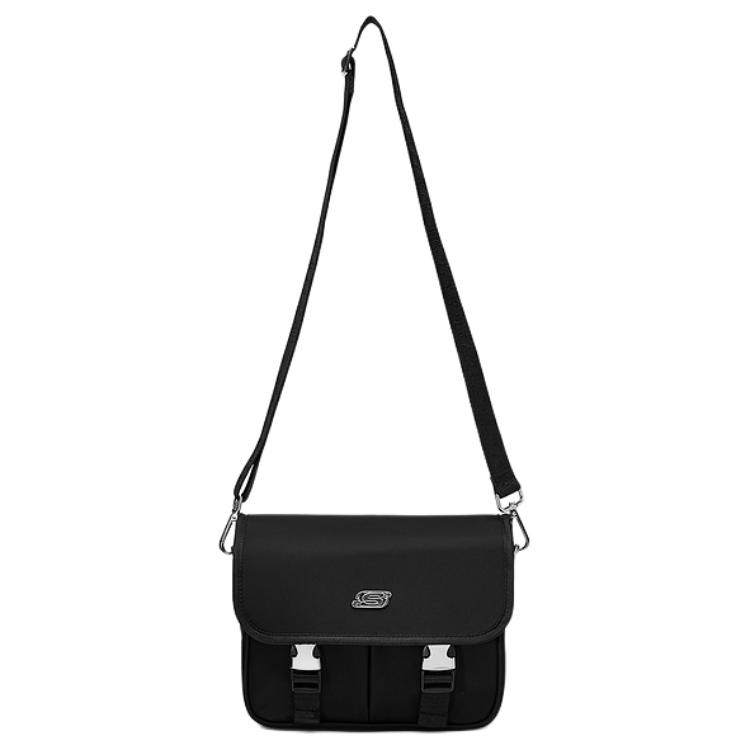 Сумка через плечо из ткани унисекс черная Skechers
Сумка через плечо из ткани унисекс черная Skechers