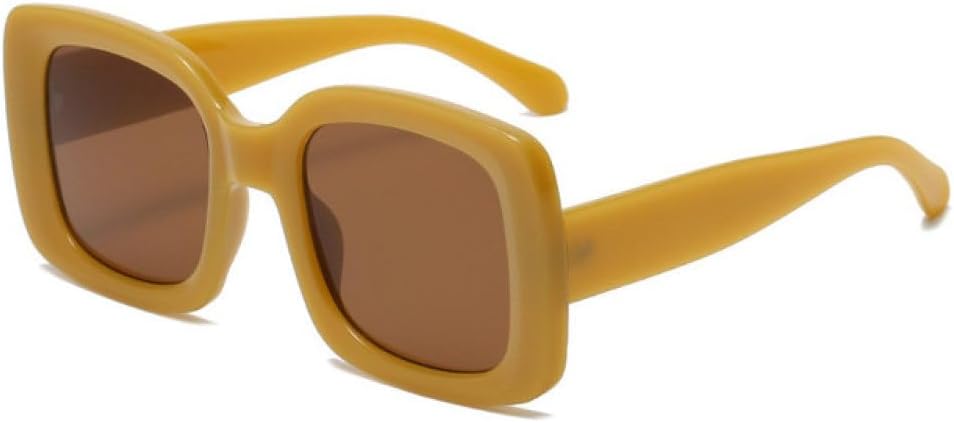 2027 Большие квадратные солнцезащитные очки в винтажном стиле для женщин, модные солнцезащитные очки зеленого цвета с защитой от УФ-излучения UV400 для женщин MTZJH, Yellow
2027 Большие квадратные солнцезащитные очки в винтажном стиле для женщин, модные солнцезащитные очки зеленого цвета с защитой от УФ-излучения UV400 для женщин MTZJH, Yellow