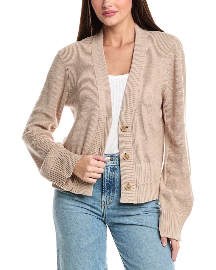 7 For All Mankind Уютный кардиган, коричневый
7 For All Mankind Уютный кардиган, коричневый