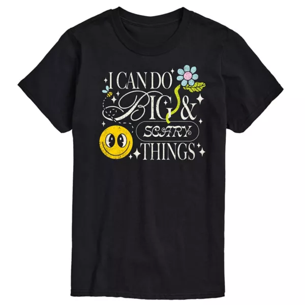 Мужская футболка с принтом "Большие и страшные штуки" Licensed Character, черный
Мужская футболка с принтом "Большие и страшные штуки" Licensed Character, черный