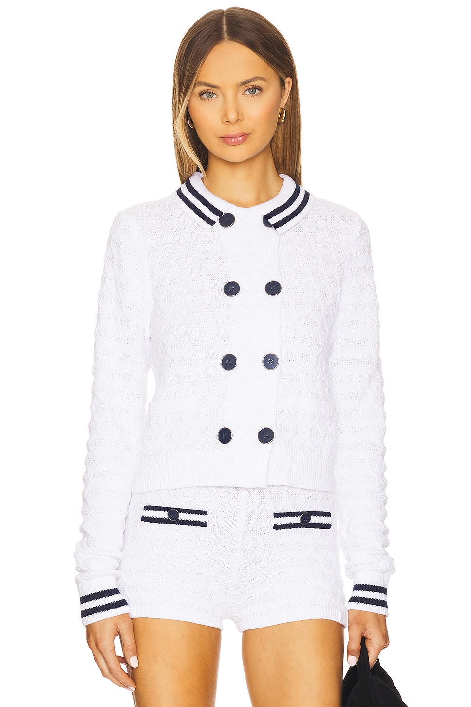 Leena двубортный кардиган 525, bleach white multi
Leena двубортный кардиган 525, bleach white multi