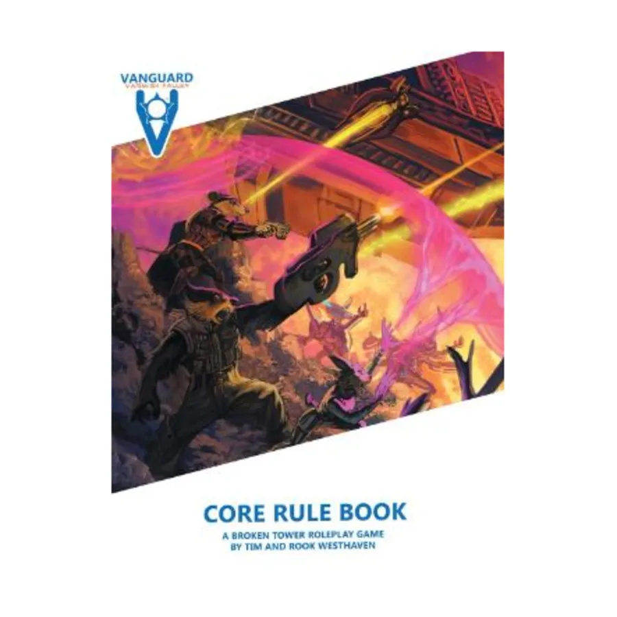 Vanguard - Varmisk Fallen Core Rulebook (POD, Premium Color), Role Playing Games (Broken Tower), твердый переплет
Vanguard - Varmisk Fallen Core Rulebook (POD, Premium Color), Role Playing Games (Broken Tower), твердый переплет