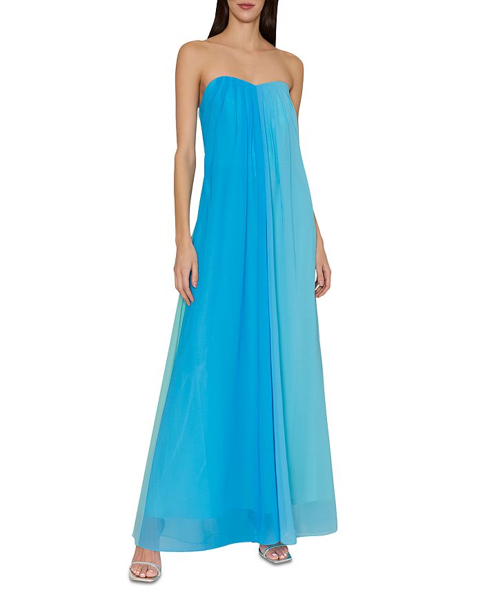 Макси-платье без бретелей с полосками "Закат" MILLY, синий
Макси-платье без бретелей с полосками "Закат" MILLY, синий