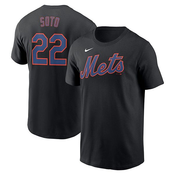 Футболка мужская Juan Soto New York Mets черная с именем и номером Nike
Футболка мужская Juan Soto New York Mets черная с именем и номером Nike