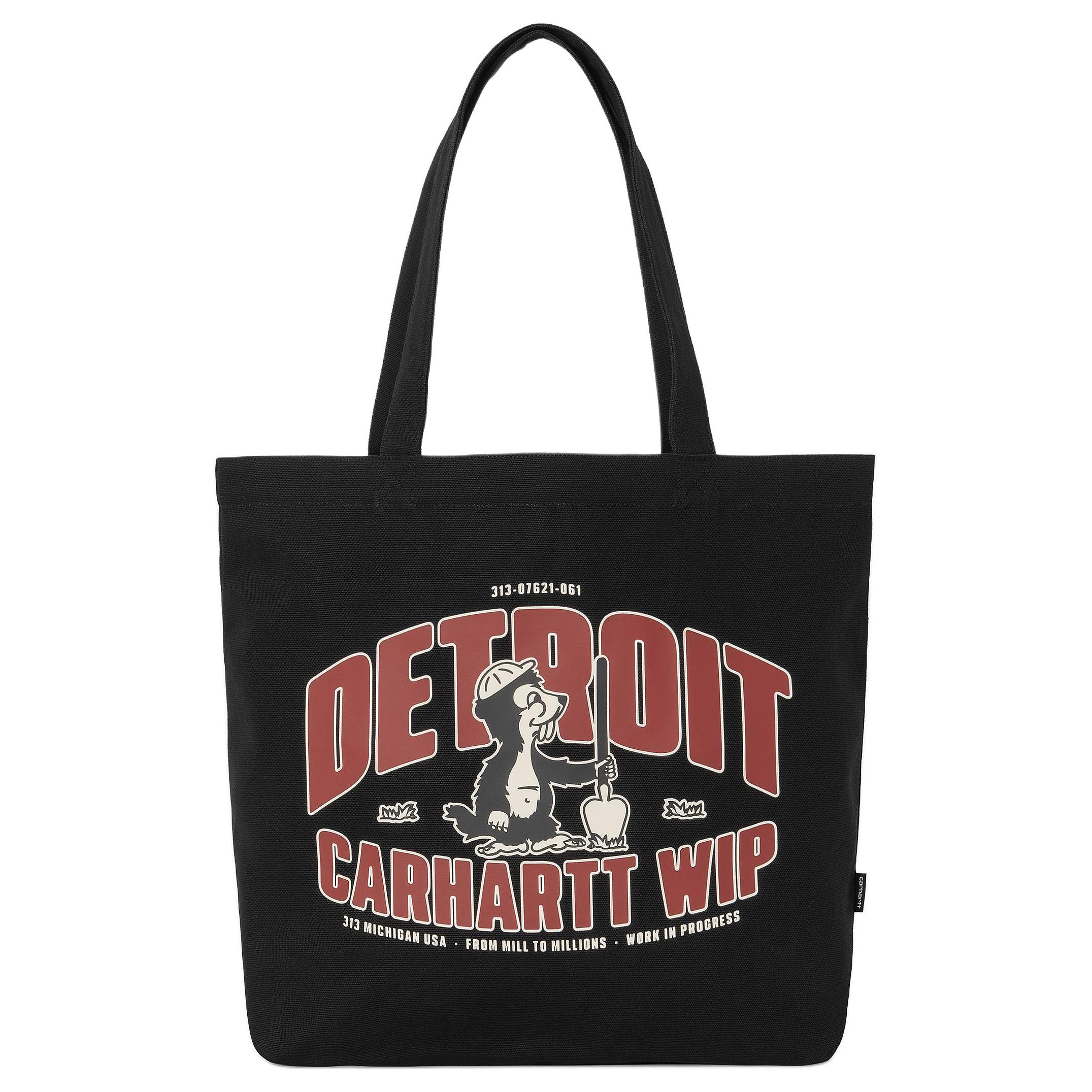 Carhartt WIP Холщовая сумка-шоппер, Black 
Carhartt WIP Холщовая сумка-шоппер, Black