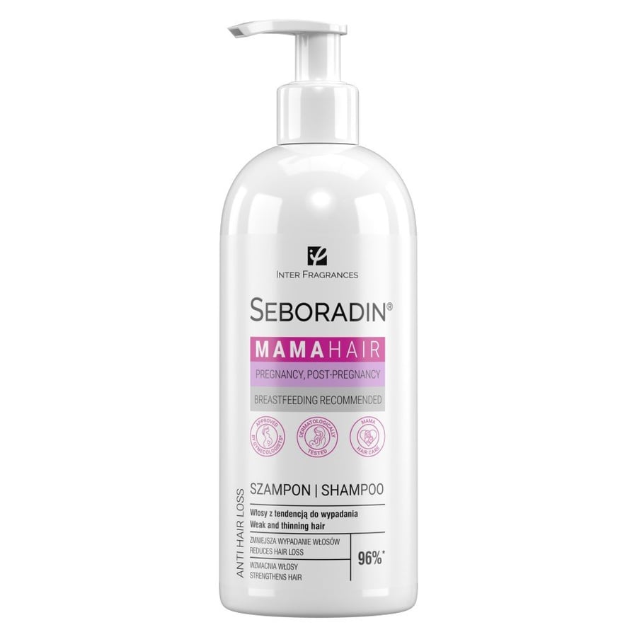 SEBORADIN Mama Hair шампунь для волос для беременных и в послеродовой период 400 мл
SEBORADIN Mama Hair шампунь для волос для беременных и в послеродовой период 400 мл