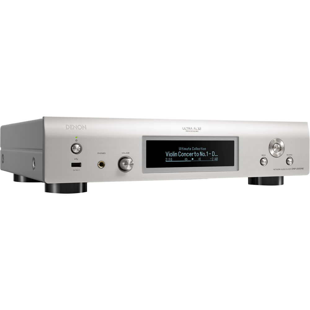Denon DNP-2000NE - аудиостример высокого разрешения с ЦАП и HEOS (серебристый)
Denon DNP-2000NE - аудиостример высокого разрешения с ЦАП и HEOS (серебристый)