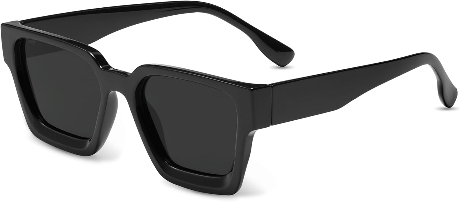 Солнцезащитные очки livho прямоугольной формы с поляризацией, модные для женщин и мужчин, ретро-солнцезащитные очки для женщин и мужчин 2025, увеличенного размера, с защитой от УФ-излучения, Black/Black
Солнцезащитные очки livho прямоугольной формы с поляризацией, модные для женщин и мужчин, ретро-солнцезащитные очки для женщин и мужчин 2025, увеличенного размера, с защитой от УФ-излучения, Black/Black