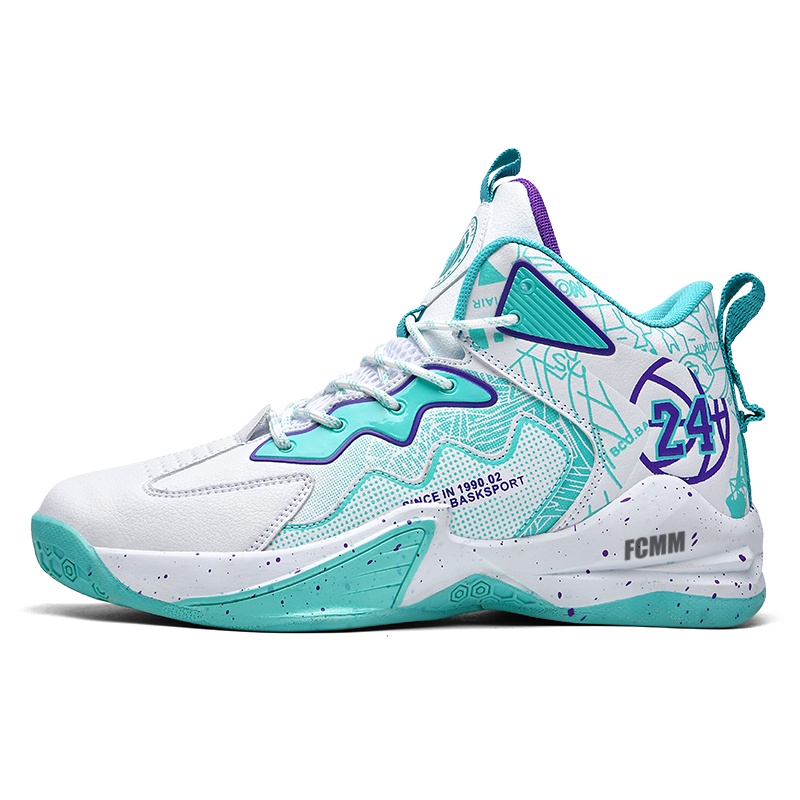 Противоскользящие, износостойкие, дышащие баскетбольные кроссовки для детей и подростков FCMM, белый/зеленый
Противоскользящие, износостойкие, дышащие баскетбольные кроссовки для детей и подростков FCMM, белый/зеленый