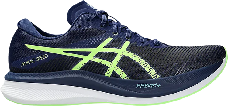 Кроссовки Magic Speed 3 'Blue Expanse Illuminate Green', синий
Кроссовки Magic Speed 3 'Blue Expanse Illuminate Green', синий