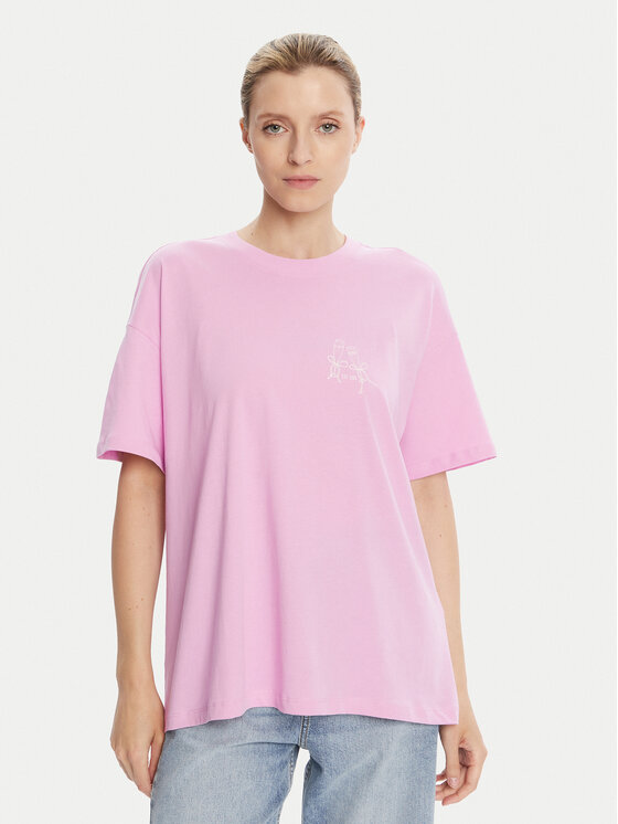 Футболка regular fit Vivvi 15346761 Only, розовый 
Футболка regular fit Vivvi 15346761 Only, розовый