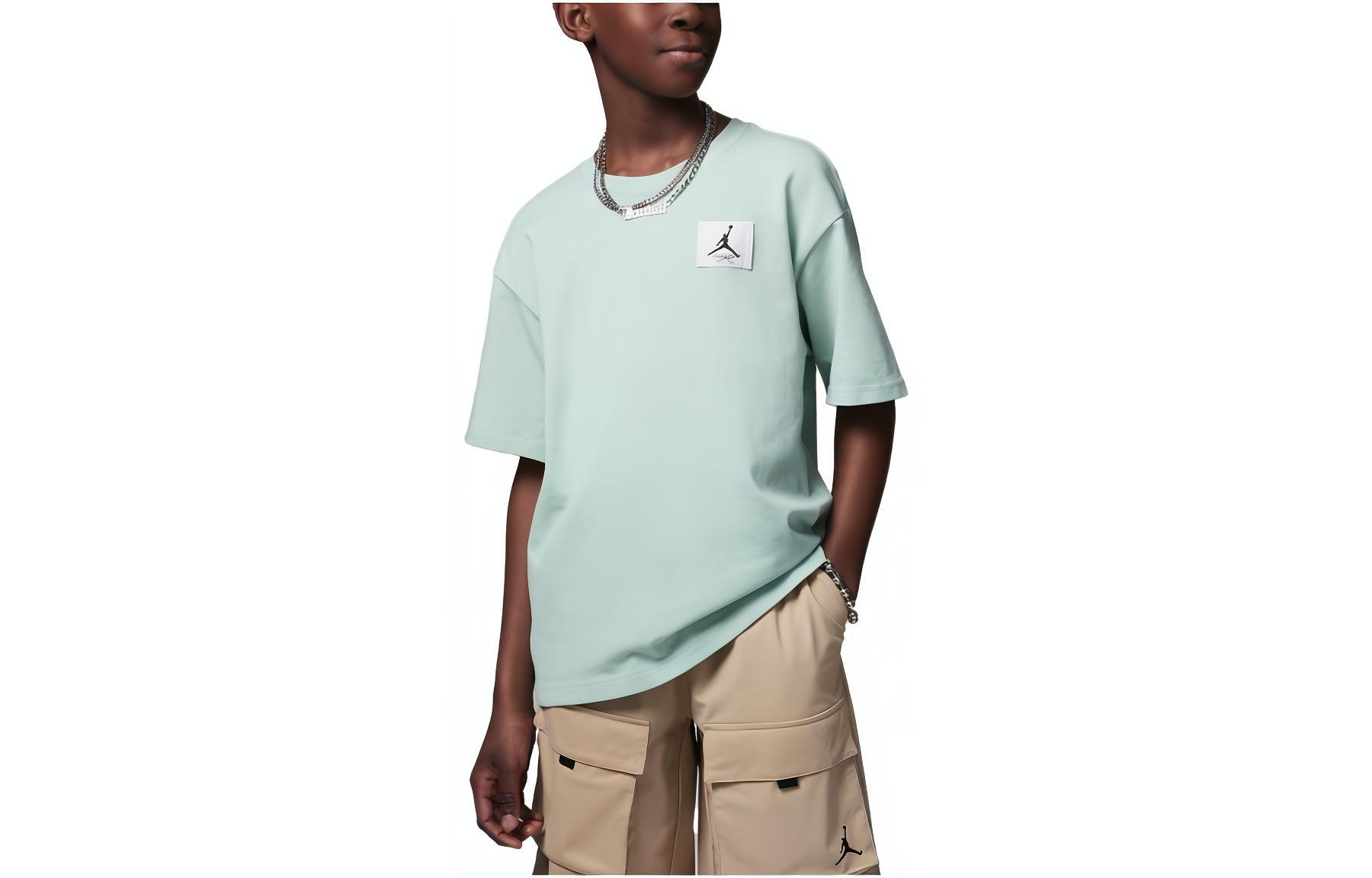 Детская футболка Jumpman Air цвета морозной травы Jordan
Детская футболка Jumpman Air цвета морозной травы Jordan