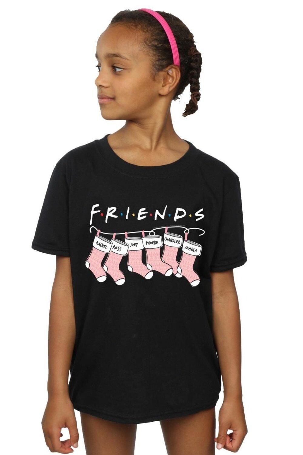 Хлопковая футболка с логотипом Christmas Stocking Friends, черный
Хлопковая футболка с логотипом Christmas Stocking Friends, черный