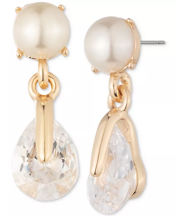 Серьги-Подвески с искусственным жемчугом и кубическим цирконием Givenchy, white
Серьги-Подвески с искусственным жемчугом и кубическим цирконием Givenchy, white